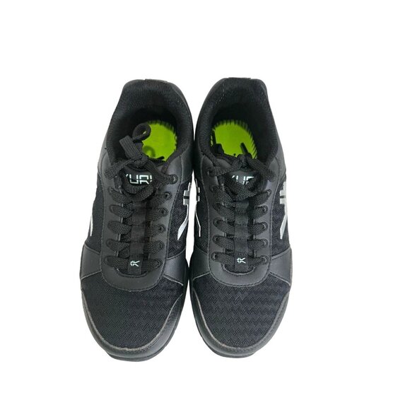 Kuru Quantum Black Logo Leather Lace Up Athletic Shoes Sneakers Womens Size 5.5 - Picture 5 of 11